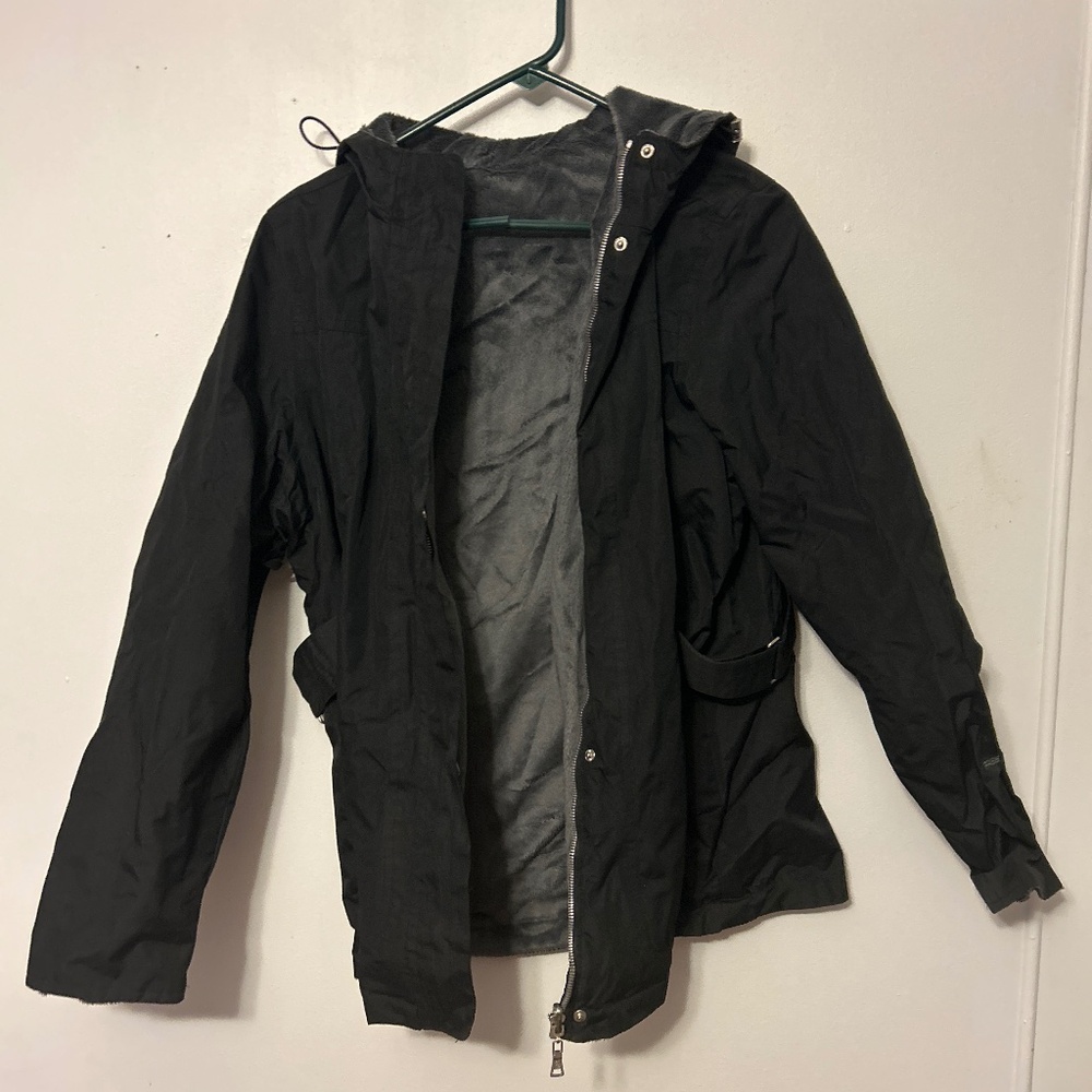 Lined rain jacket